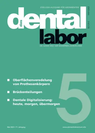das dental labor, Ausgabe 2023/05