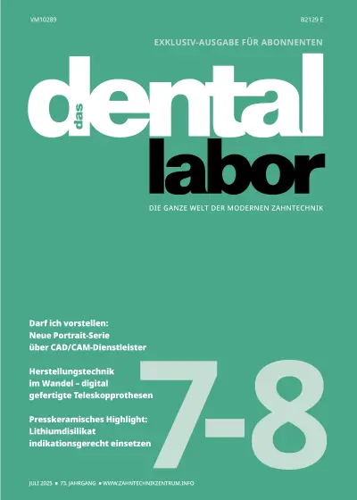 das dental labor, Ausgabe 2025/7-8