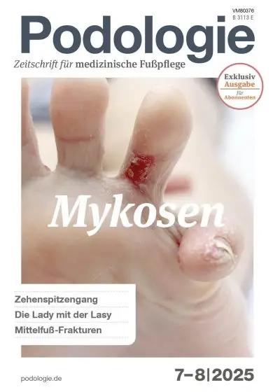 Podologie, Ausgabe 2025/7-8