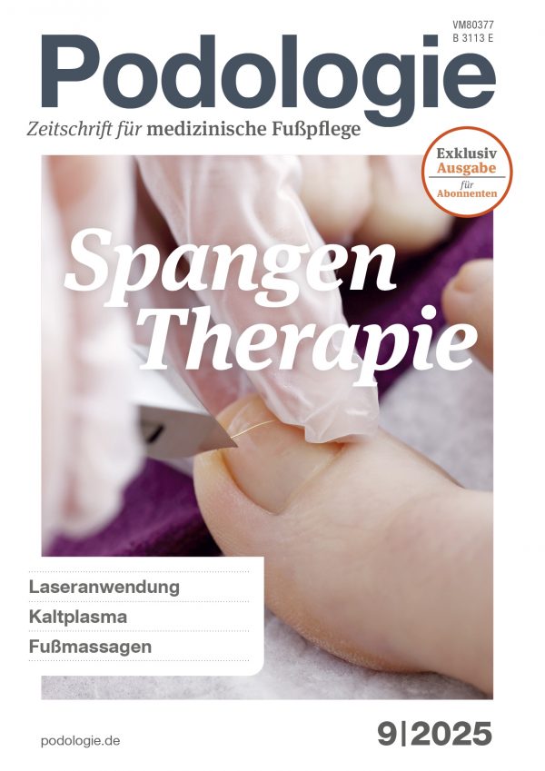 Podologie, Ausgabe 2025/9