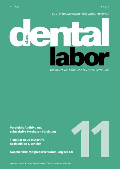 das dental labor, Ausgabe 2025/11