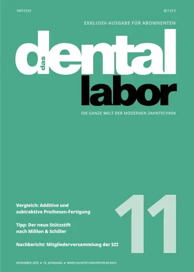 das dental labor, Ausgabe 2025/11