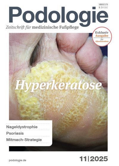 Podologie, Ausgabe 2025/11