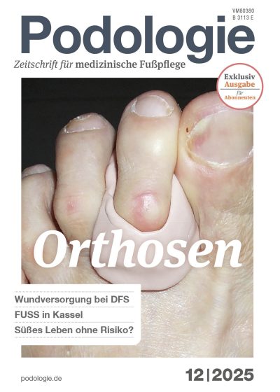 Podologie, Ausgabe 2025/12