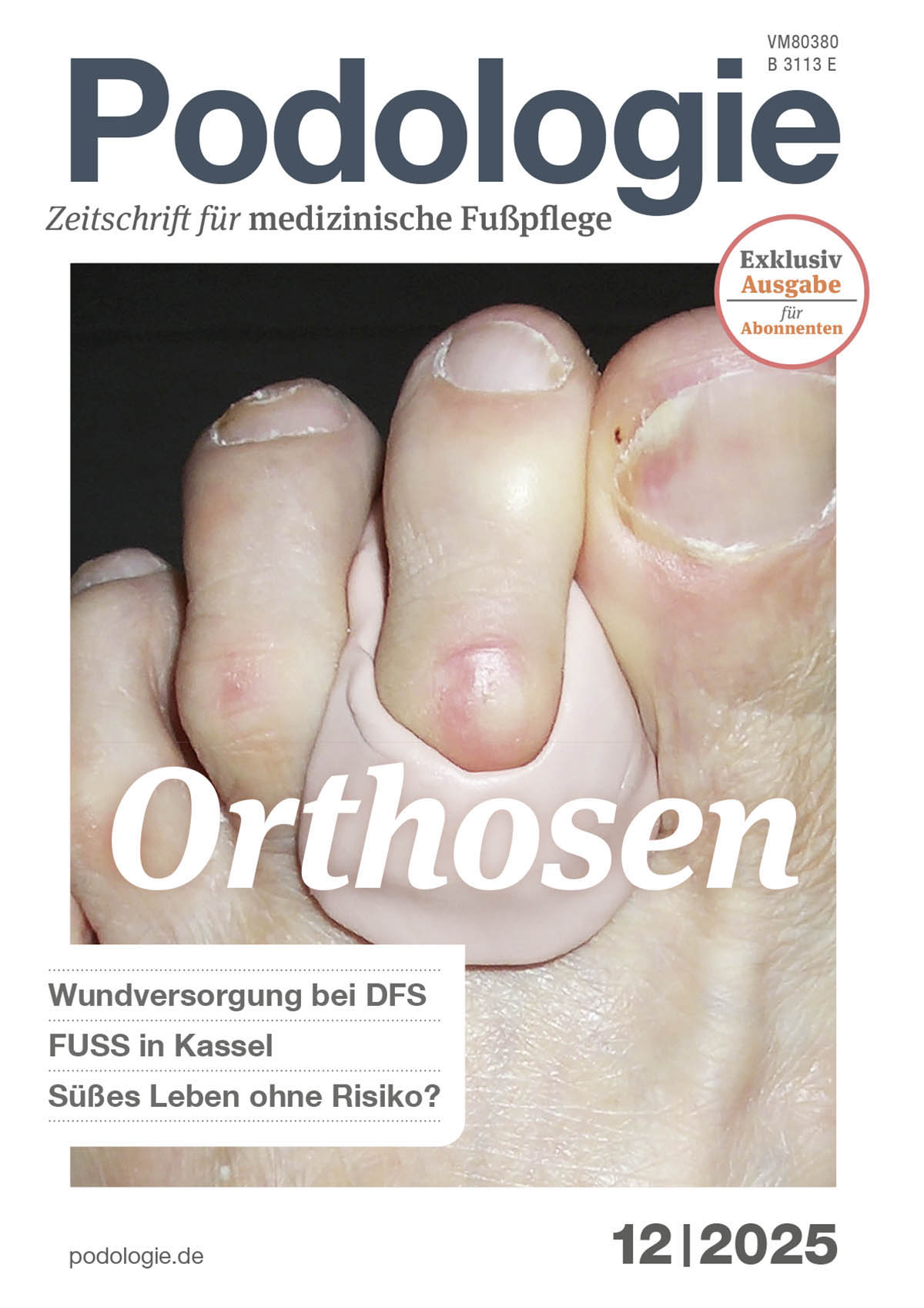 Mehr über den Artikel erfahren Podologie, Ausgabe 2025/12