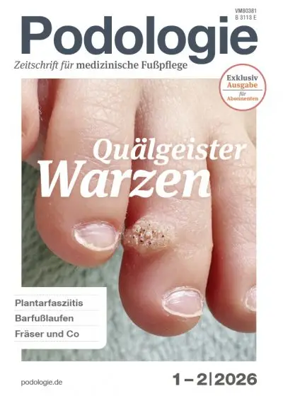 Podologie, Ausgabe 2026/1-2