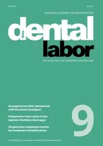 das dental labor, Ausgabe 2026/9