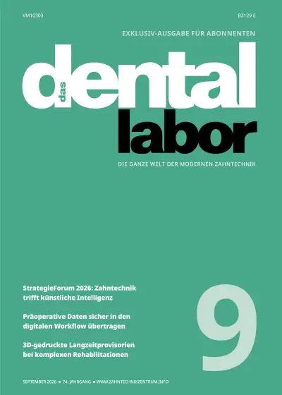 das dental labor, Ausgabe 2026/9