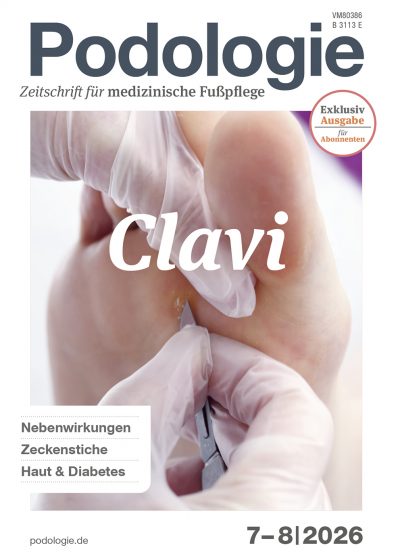 Podologie, Ausgabe 2026/7-8