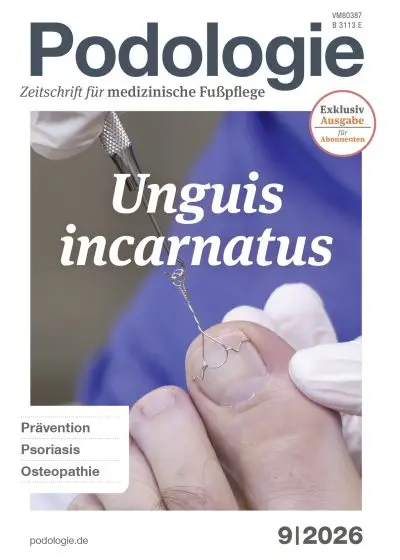 Podologie, Ausgabe 2026/9